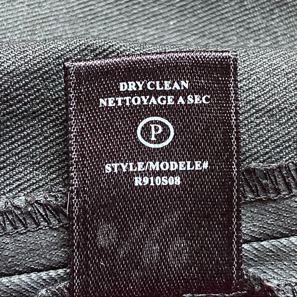 Robert Rodriguez Black Slim Skirt with Real Leather Waist Trim Size 4 - Picture 15 of 16